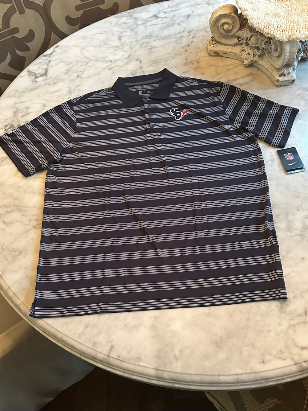 Nike Dri-Fit, Houston Texans, Polo. XXL. NWT